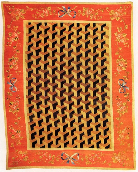 19th-Century FRENCH, Charles X Aubusson Carpet
ca. 1825, Wool