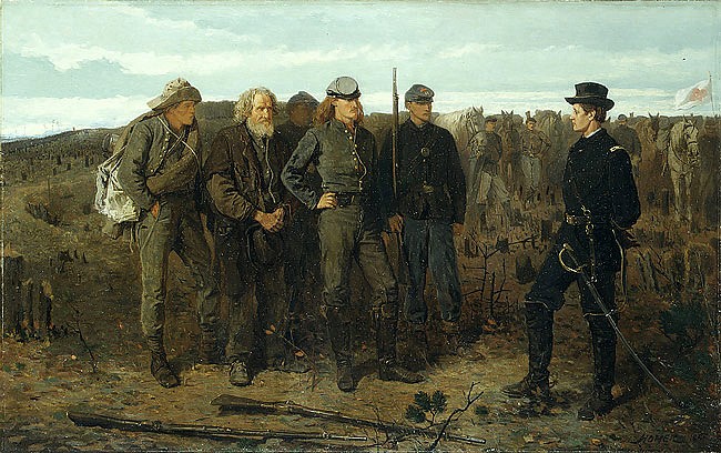 Winslow Homer, Prisoners from the Front
1861, Oil on canvas